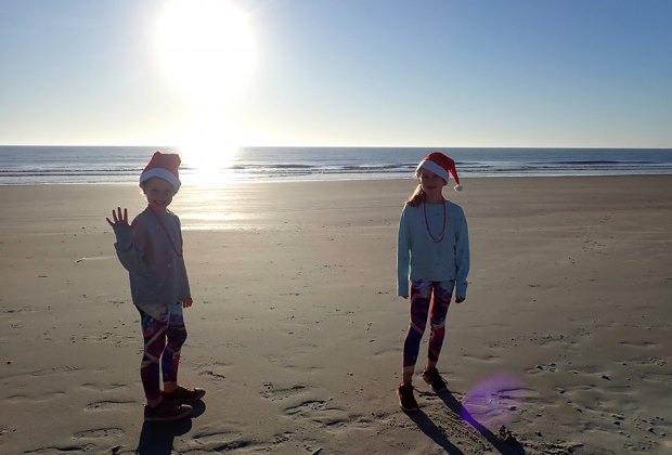 kids run on the beach A Favorite Family Getaway: Sea Island Resort, Georgia