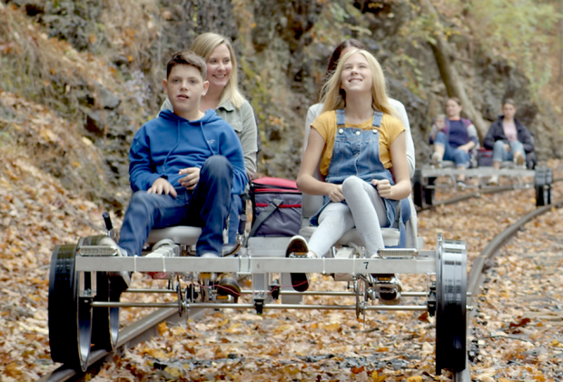 Secret Valley Explorers take visitors over rail trails in Pennsylvania