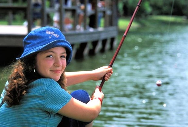 Fishing at Sheldon Lake State Park