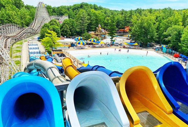 Adirondack Mountains with kids: Six Flags Great Escape and Hurricane Harbor