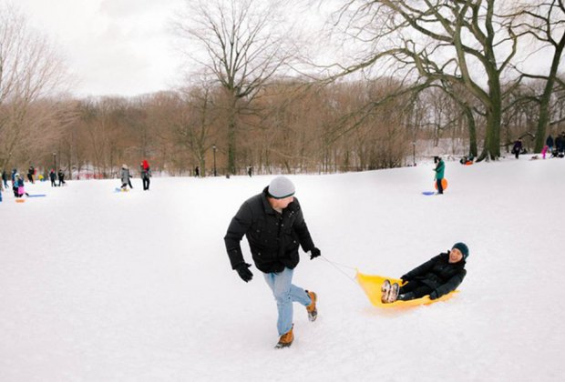 Prospect Park Best Sledding Hills in NYC