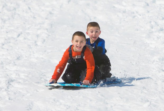 12 Great Sledding Hills Worth Driving to Around Boston