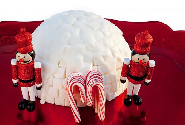 Sugar Cube Igloos are a great Christmas Craft for Kids