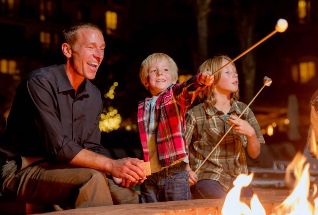 Best Kid-Friendly Hotels for a Los Angeles Family Vacation S'mores by the firepit! Photo courtesy of Terranea