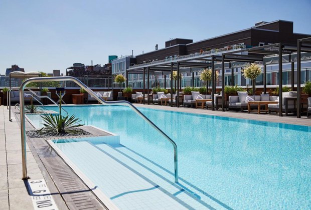 Cool hotel pools in New York: The William Vale