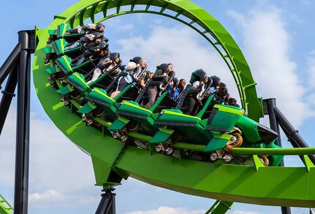 Green Lantern Six Flags Seats