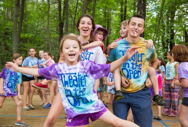 Summer Theater Camps for Boston Kids All of nature is a stage at Theater in the Open. Photo courtesy of Theater in the Open