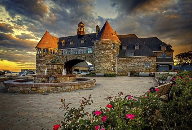 Image of The Towers in Narragansett - things to do with kids.