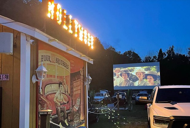 Things to do in the Hudson Valley with kids: Four Brothers Drive-in Theater