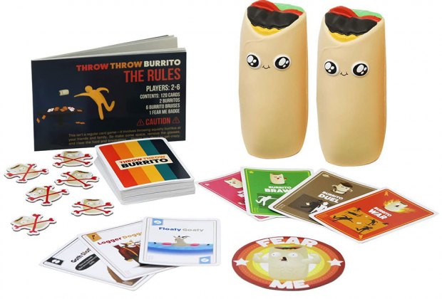 Card Games Every Kid Should Know: Throw Throw Burrito is from the makers of Exploding Kittens