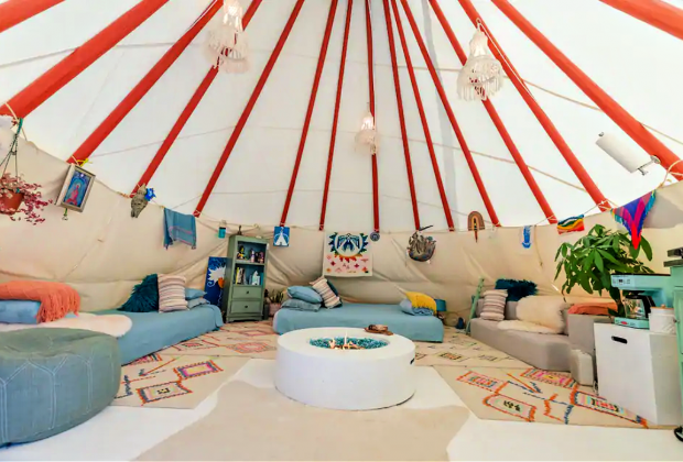 California Vacation Rentals for Families: Sleep in a tipi!