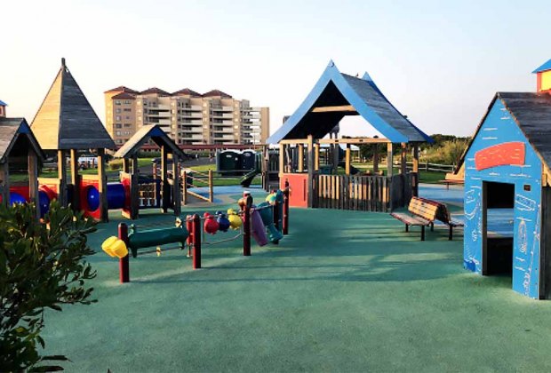 Tony's Place is an accessible beach-themed playground