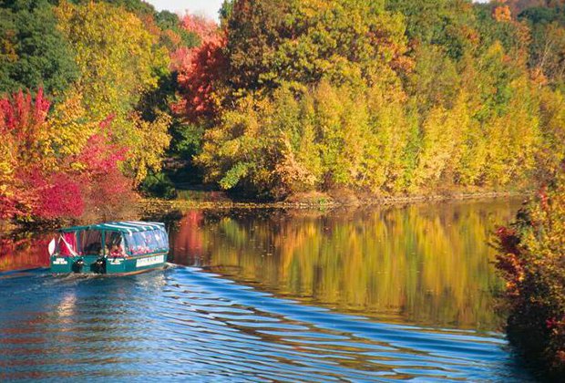 Image of river tour in the Blackstone Valley - Best Fall Day Trips fro Boston