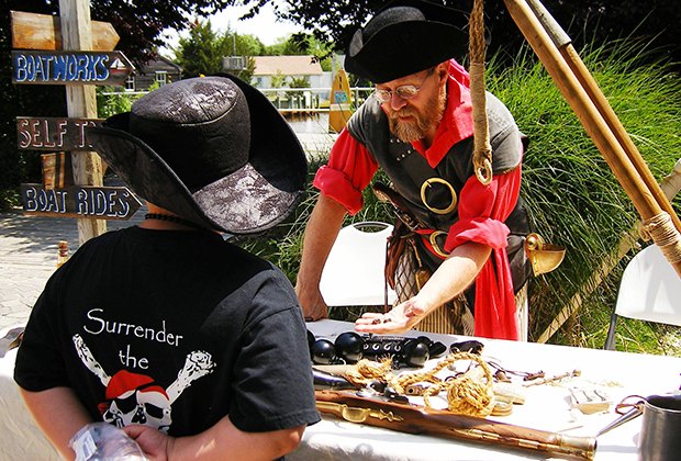 Meet a Pirate at Tuckerton Seaport