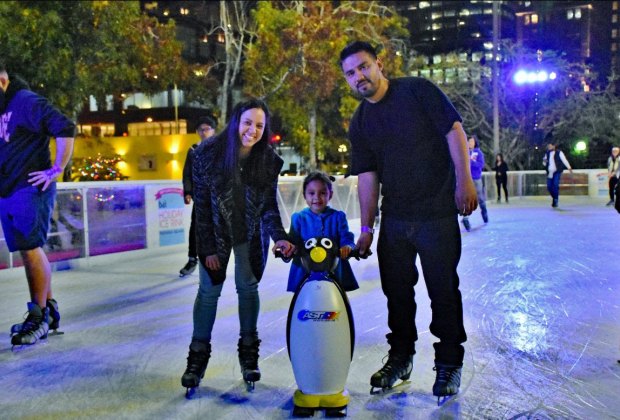 Best Outdoor Ice Skating Rinks in Los Angeles: Holiday Ice Rink Pershing Square