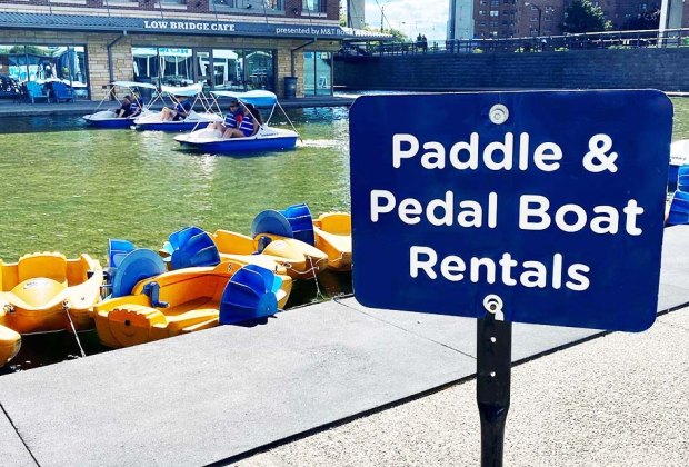 Upstate New York getaways: Canalside in Buffalo