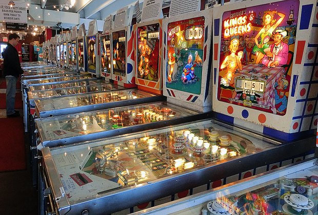 Asbury Park with Kids Silverball Arcade