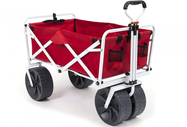 Best Beach Gear and Hacks for Families with Young Kids: Wagons and Carts