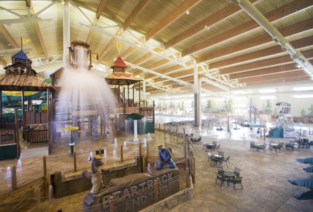 Great Wolf Lodge's indoor waterpark in Dallas