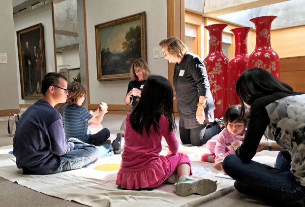 Sensory-Friendly Hours at Connecticut Museums, Aquariums, and Zoos for Special Needs Kids Children with autism are invited on a private tour and workshop at the Yale Center for British Art. Photo courtesy of the museum