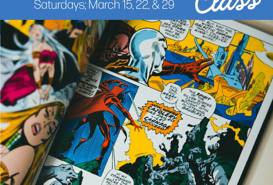 Teen and Adult Comic Illustration Class at the Mattatuck