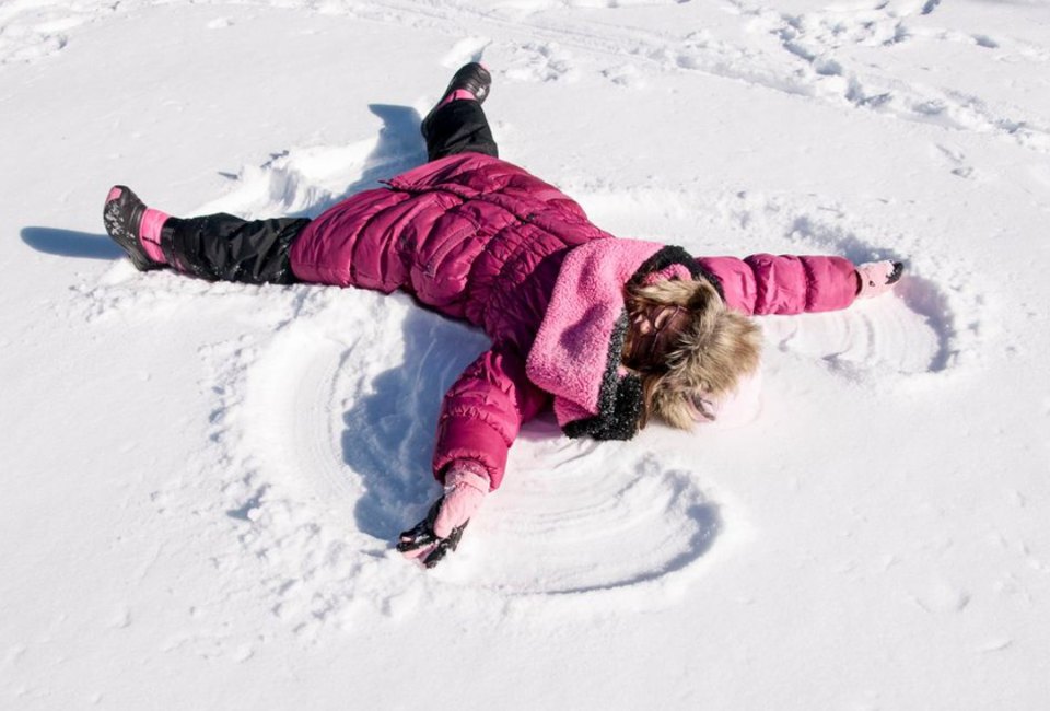 TIme to get out of the city and make some snow angels. Glacial Park photo courtesy of McHenry County Conservation