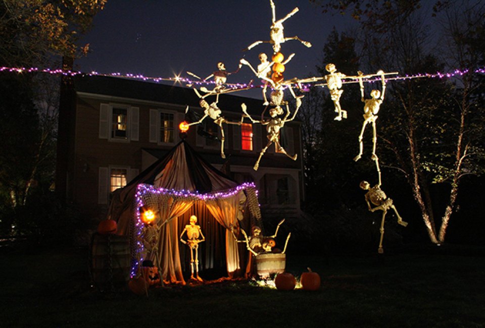 Trick or treat in New Jersey Bridgewater