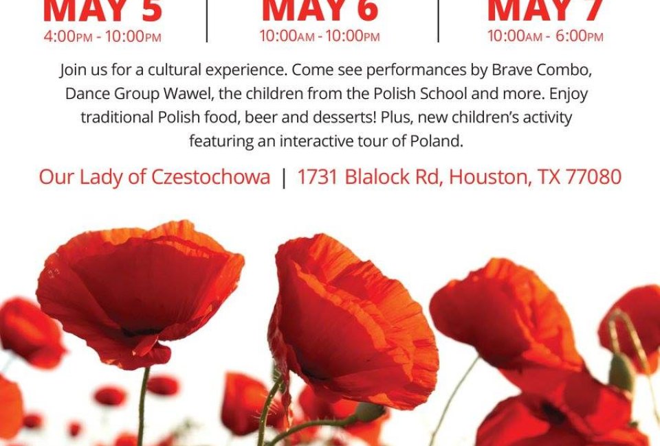 The Houston Polish Festival Mommy Poppins Things To Do in Houston