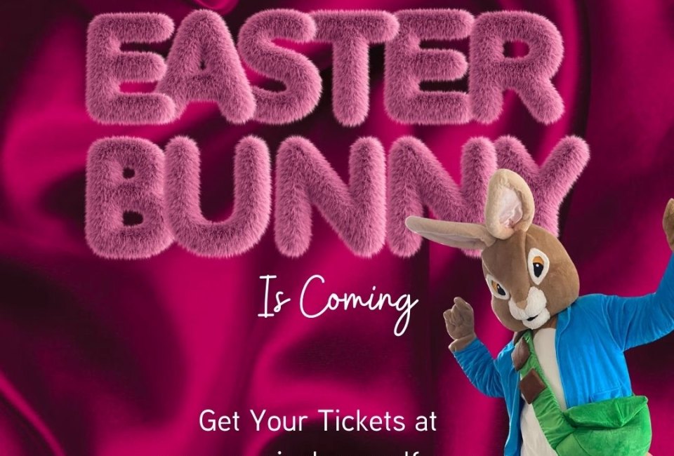 Photos with the Easter Bunny at The Mills at Jersey Gardens