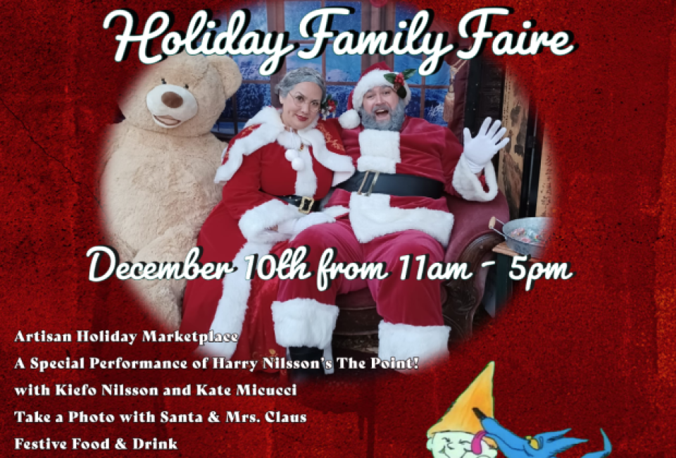 Theatricum Botanicum Holiday Family Faire