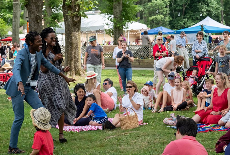 Enjoy great music and beautiful scenery at the Caramoor Jazz Festival this weekend. Photo by Gabe Palacio