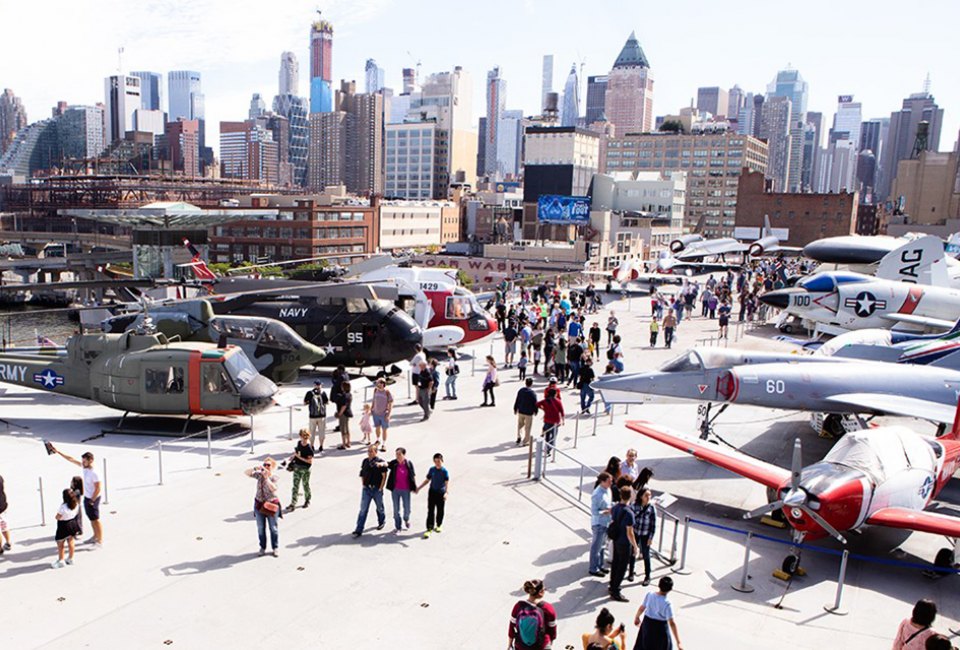 The Intrepid Sea, Air & Space Museum is one of over 20 NYC institutions offering free admission on Smithsonian Magazine Museum Day. Photo courtesy of the Intrepid