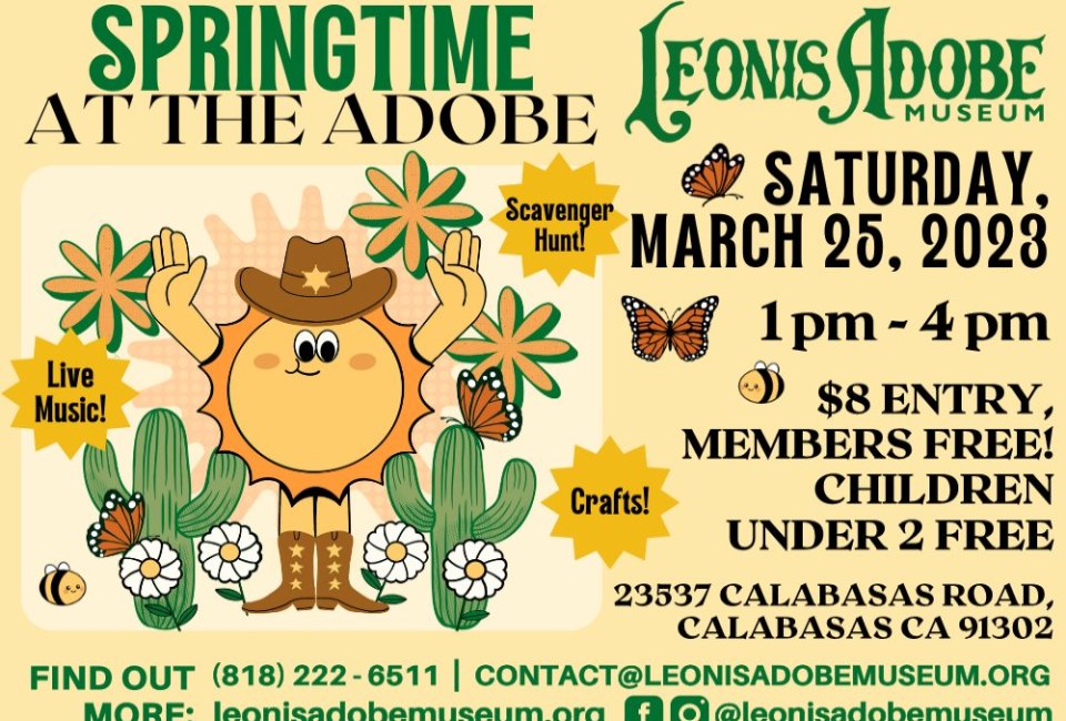 Springtime at the Adobe