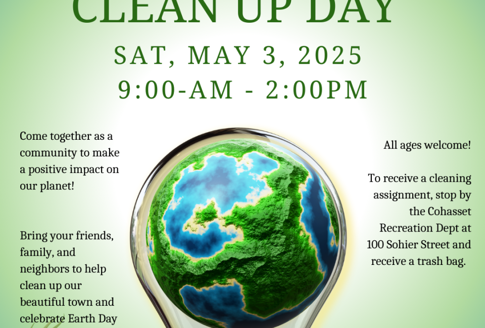 7th Annual Cohasset Earth Day Clean-Up