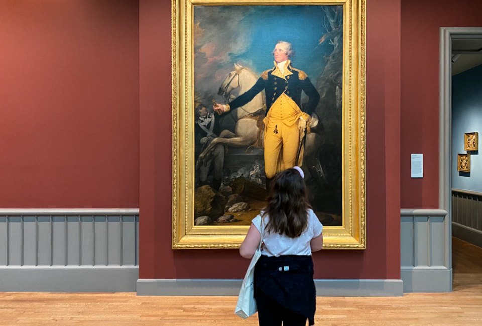 Image of painting at Yale Art Museum - Fall Day Trips from CT