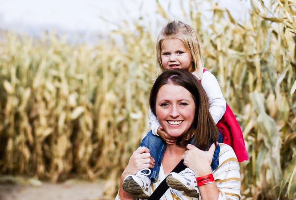 Have some fall fun at these corn mazes near Chicago. Photo courtesy of All Seasons Orchard in Woodstock, Illinois.