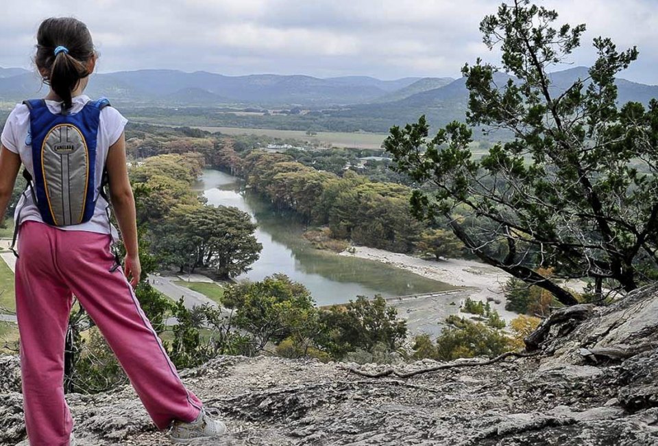 Hiking at Garner State Park in the Texas Hill Country. Photo courtesy of Texas Parks and Wildlife