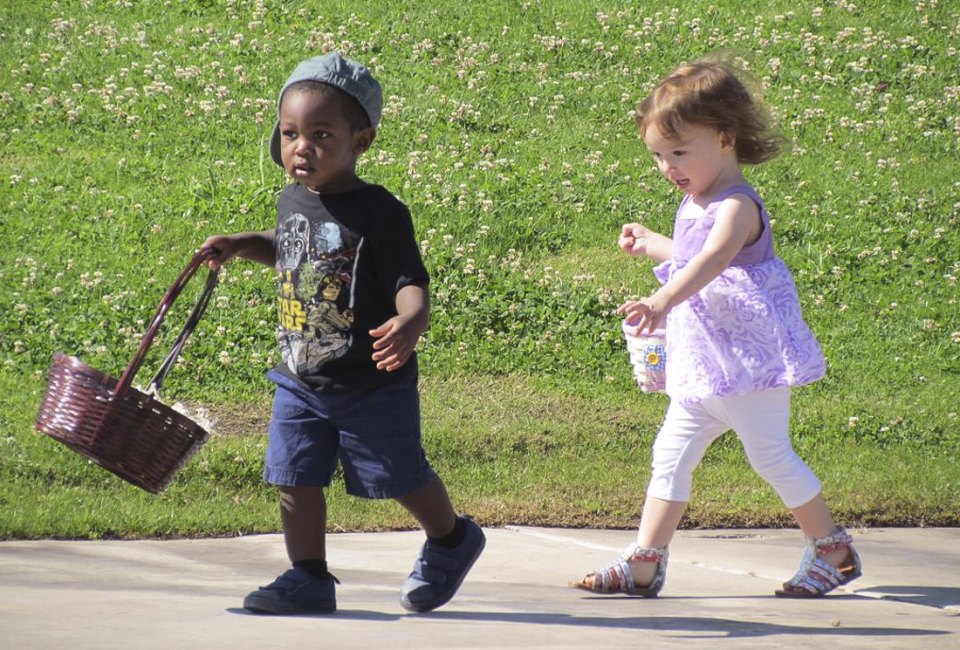Morning with Mr. Bunny at Carl Barton Jr. Park, photo courtesy of  City of Conroe Parks and Rec FB