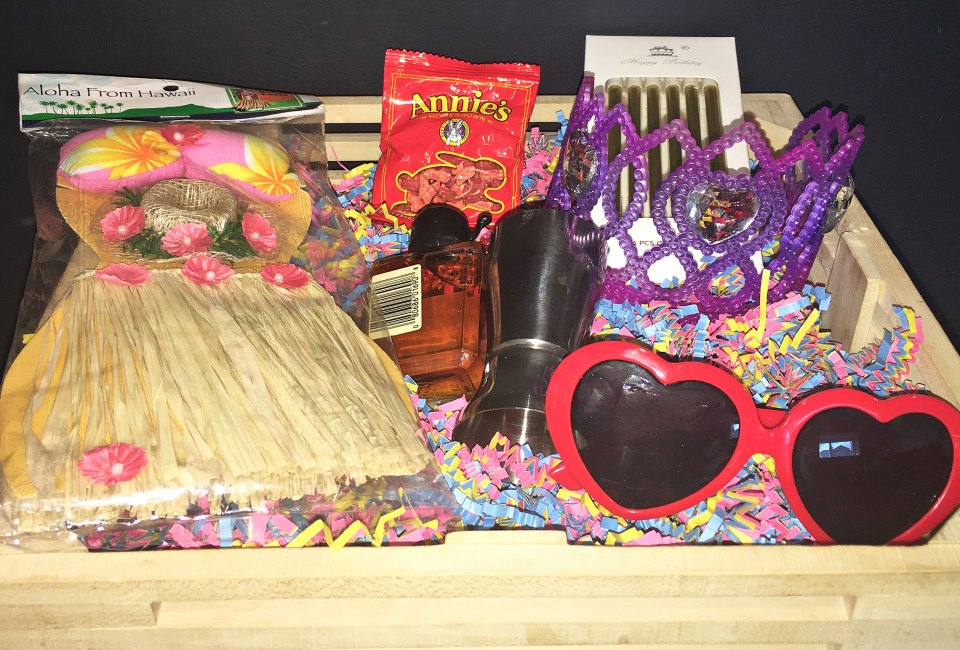 First Birthday Party Ideas for Quarantine Babies: Send a party box to friends