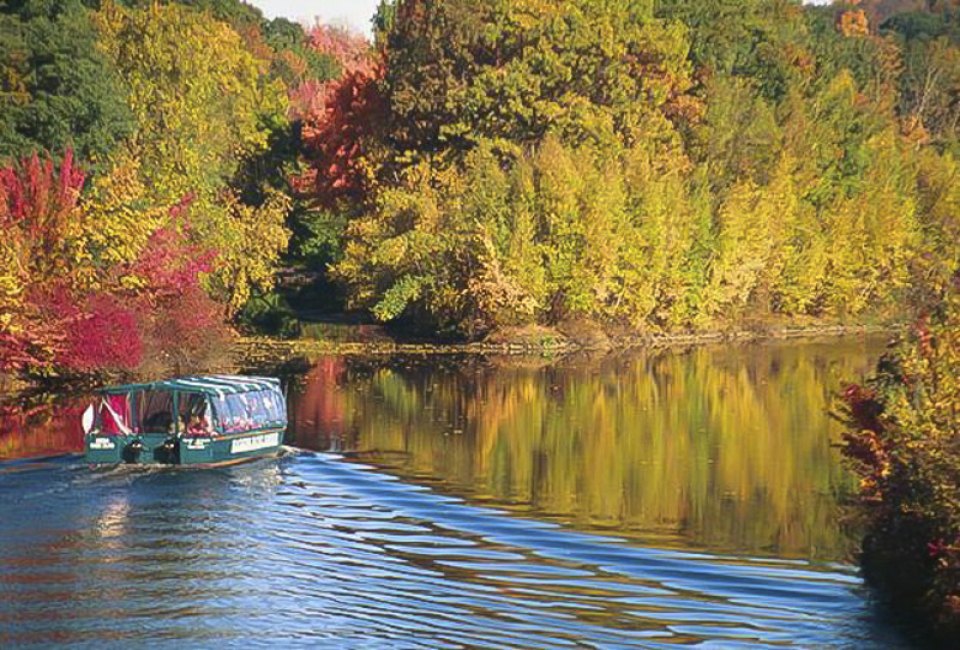 Image of Blackstone River Tours, a fun fall activity in New England