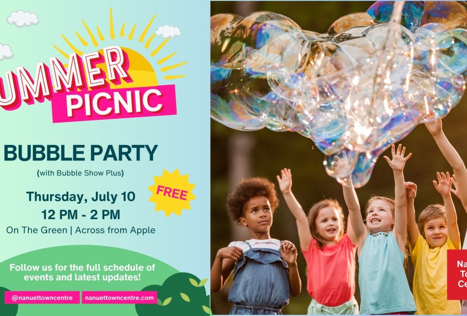 Summer Picnic: Bubble Party at Nanuet Town Centre