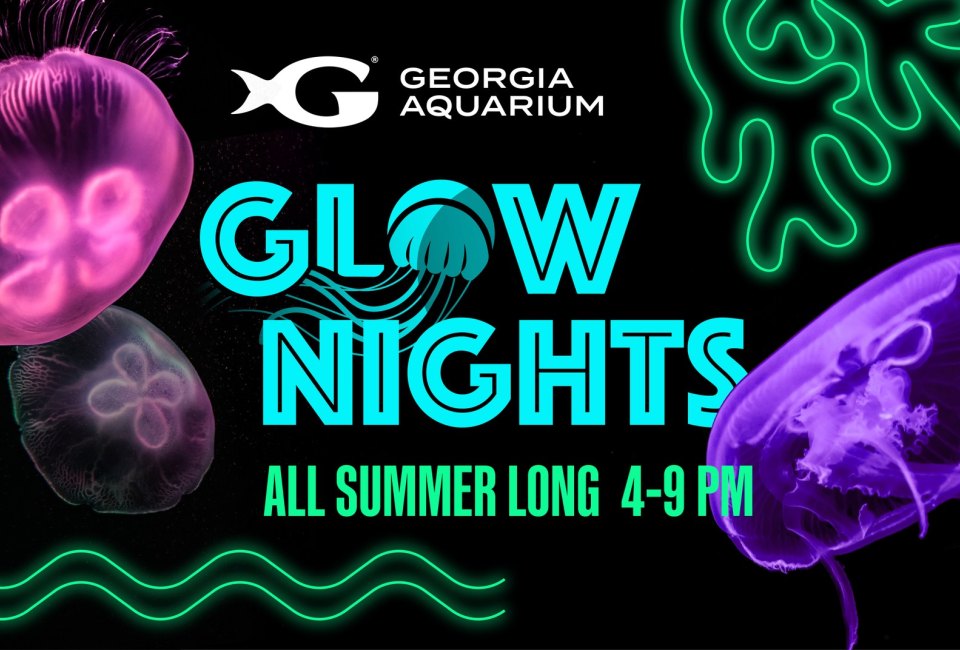 Glow Nights at Georgia Aquarium