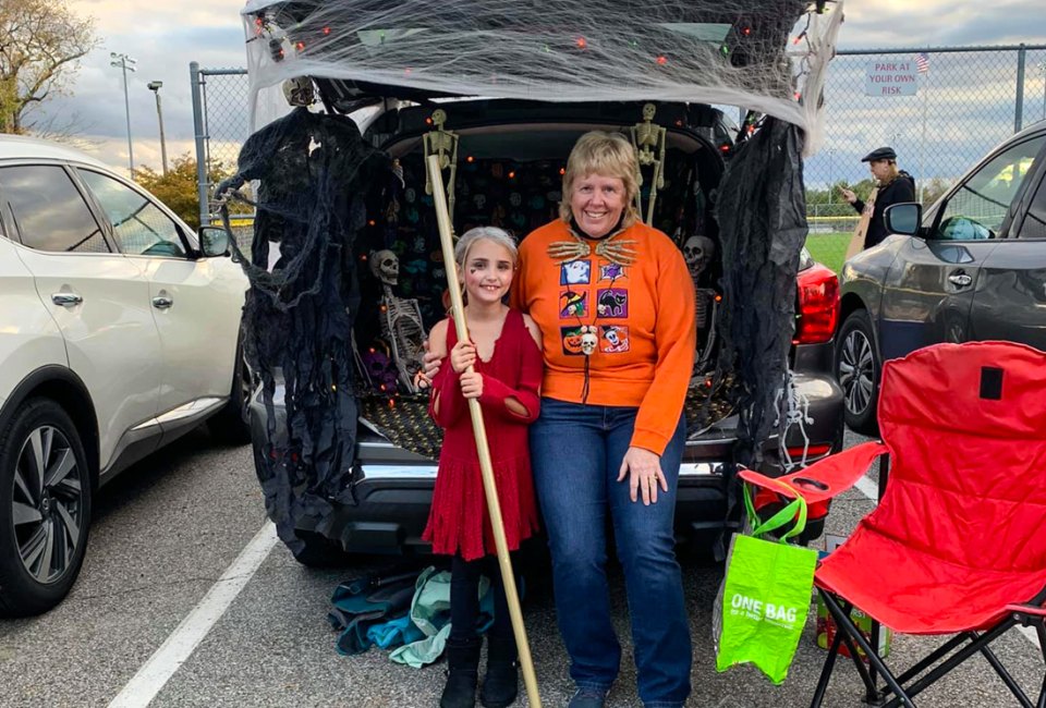 Enjoy some trunk-or-treats in Connecticut, and pack tons of Halloween fun in one candy-filled spot! Photo courtesy of the Colchester Parks and Recreation Facebook page