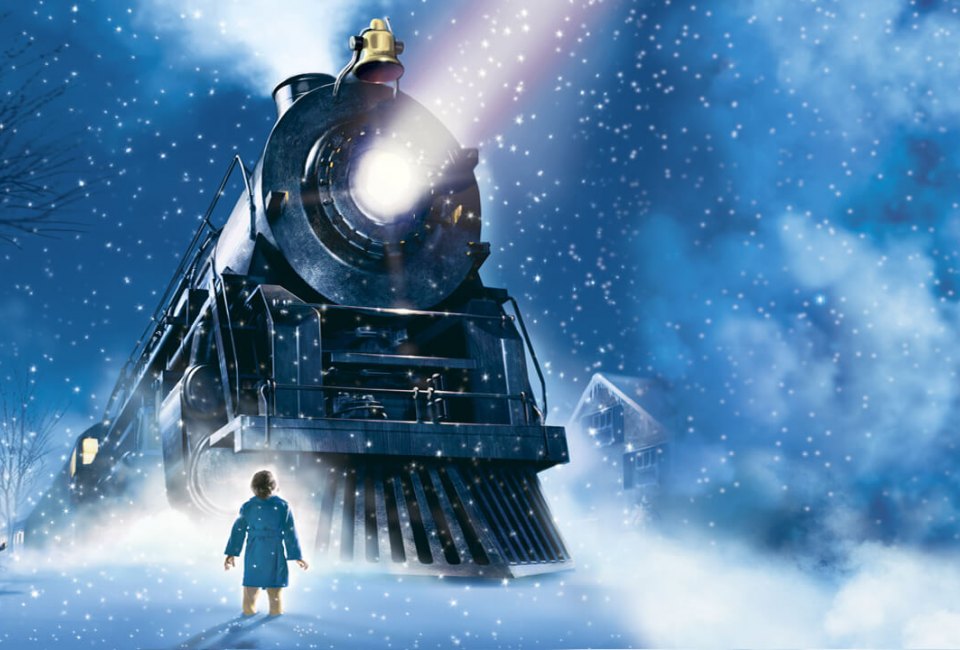 This Polar Express show has sounds, smells, and other sensory effects. Photo courtesy of Museum of Science