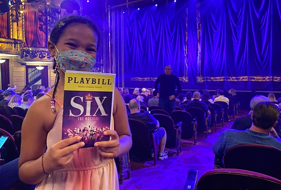 A family-friendly Broadway show is one of our favorite things to do in Midtown Manhattan with kids. Photo by the author