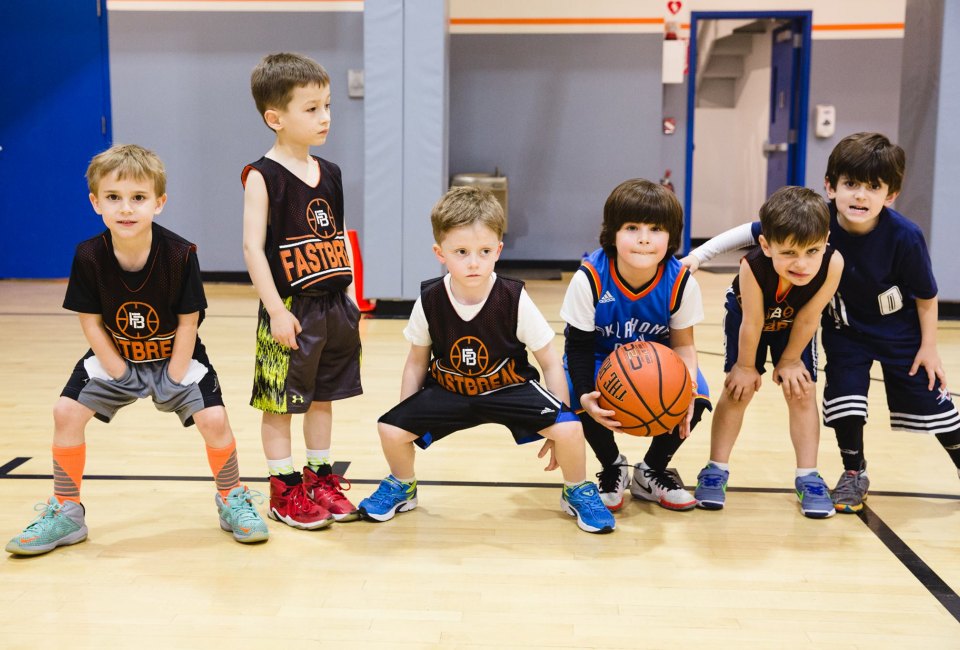 Fastbreak Sports offers multi-sport, sport-specific, and private programs for kids one and up. Photo courtesy of Fastbreak Sports.
