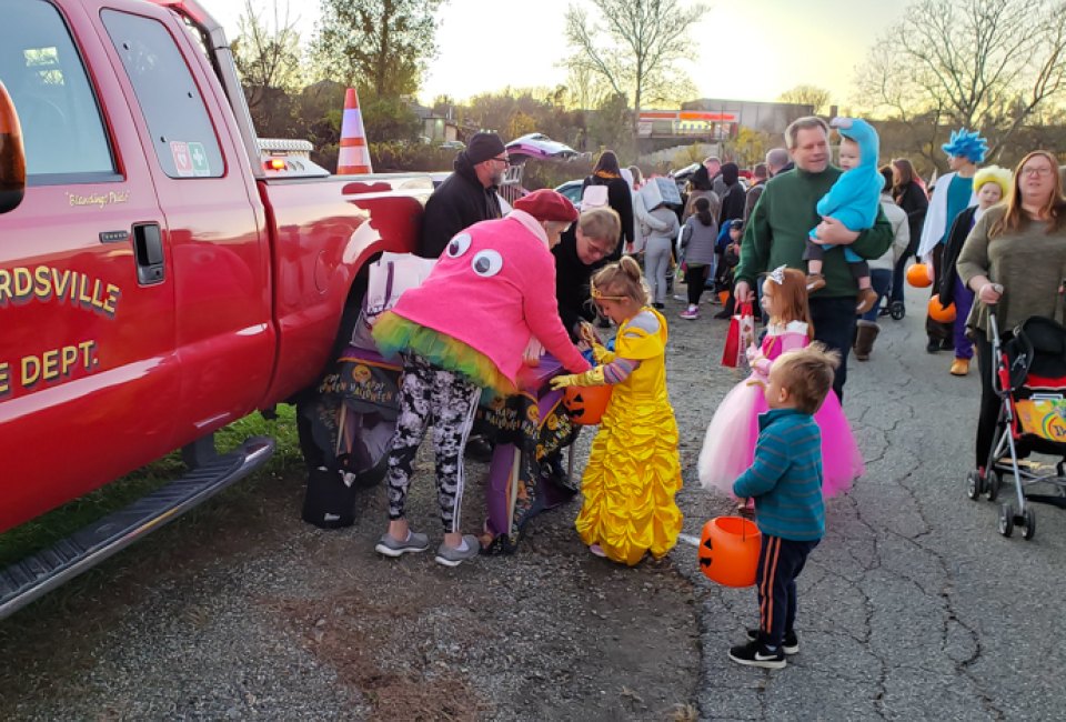 Trunk-or-treats are perfect for keeping an eye on the kiddos. Photo courtesy of New Milford Parks and Recreation
