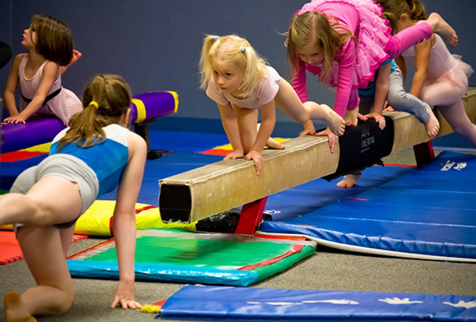 Kids can learn agility while cultivating self-esteem and confidence at a Long Island gymnastics class.  Photo by rain0975 via Flickr 