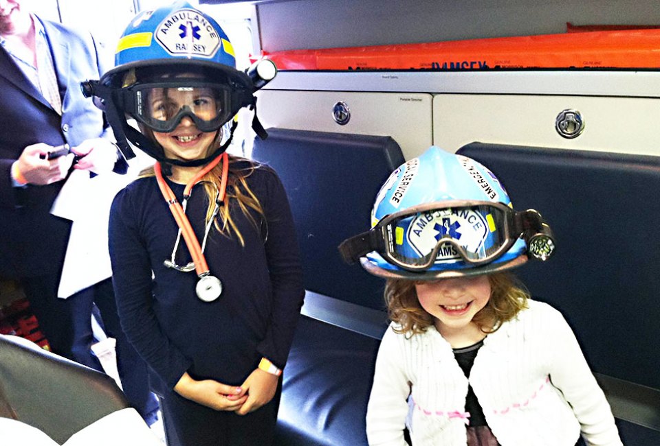 Kids can explore all types of vehicles this weekend at the Bergen County Junior League's Touch-A-Truck event in Paramus. Photo courtesy of the event