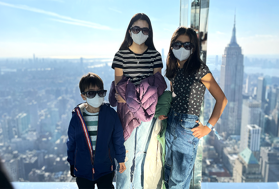 SUMMIT One Vanderbilt's observation deck in NYC brings the stunning skyline views inside. Photo by the author